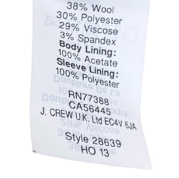 J.CREW Factory Keating Boy Blazer Blue - Picture 6 of 6